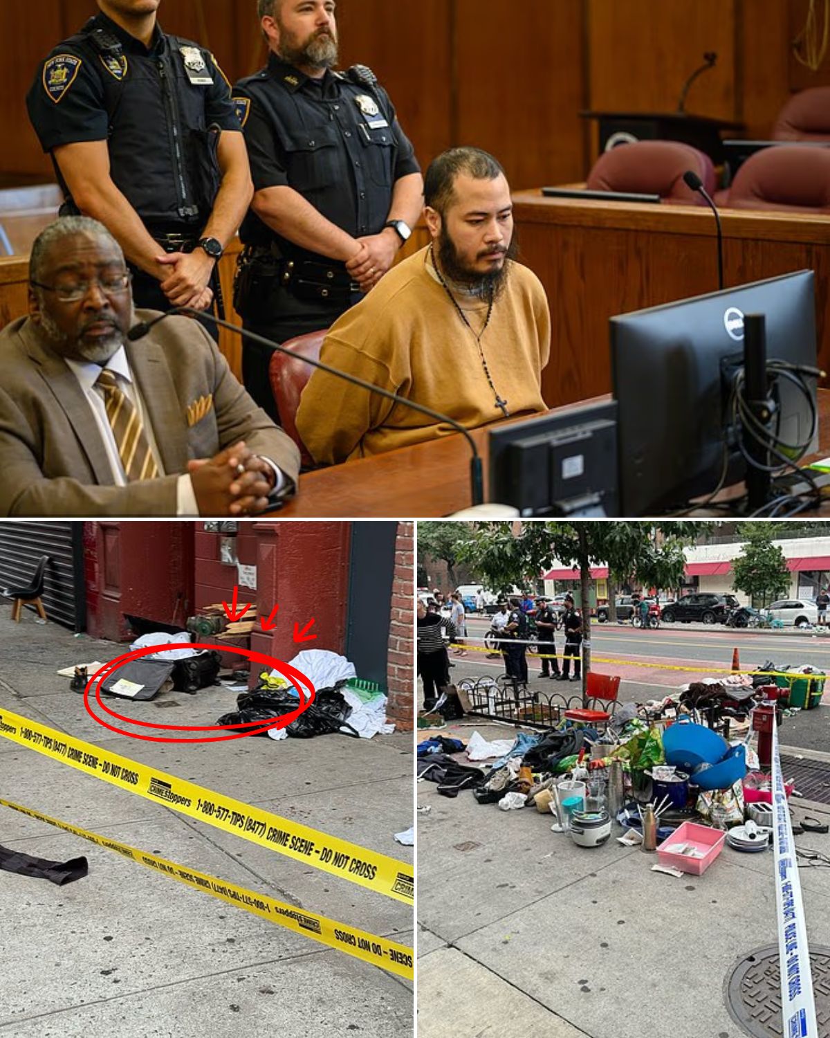 Rosary-Wearing Man Bows His Head at Sentencing After Deadly Manhattan Block Attack โ a Courtroom Moment That Made the Case Even More Haunting